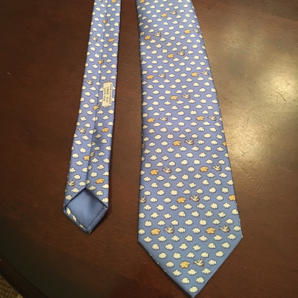 HERMES Vintage Tie